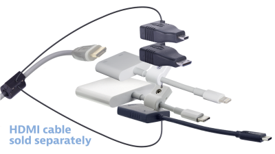 DL-AR9872 DigitaLinx Secure Adapter Ring with 5 Adapters