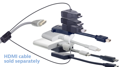 DL-AR9299 DigitaLinx Secure Adapter Ring with 8 Adapters