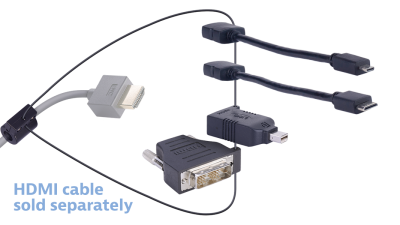 DL-AR994 DigitaLinx Secure Adapter Ring with 4 Adapters