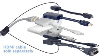 DL-AR17225 DigitaLinx Secure Adapter Ring with 6 Adapters