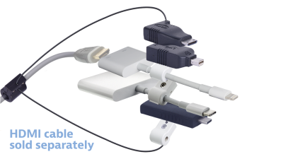 DL-AR9283 DigitaLinx Secure Adapter Ring with 5 Adapters