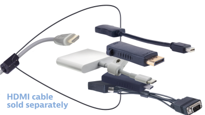 DL-AR17154 DigitaLinx Secure Adapter Ring with 6 Adapters