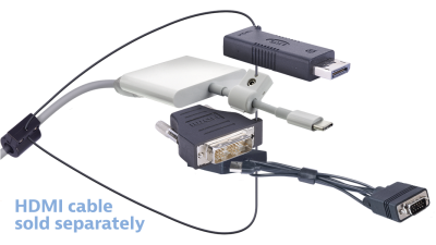 DL-AR14850 DigitaLinx Secure Adapter Ring with 4 Adapters