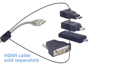 DL-AR16453 DigitaLinx Secure Adapter Ring with 4 Adapters