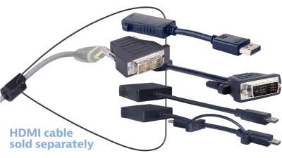 DL-AR10001 DigitaLinx Secure Adapter Ring with 5 Adapters