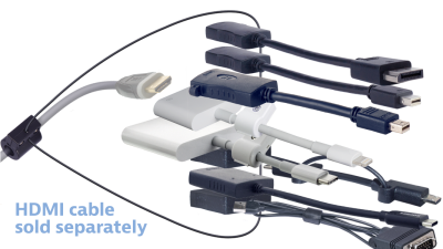 DL-AR9645 DigitaLinx Secure Adapter Ring with 8 Adapters