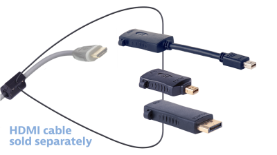 DL-AR9422 DigitaLinx Secure Adapter Ring with 3 Adapters