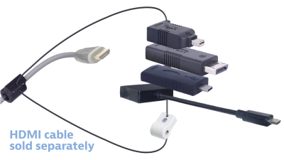 DL-AR10930 DigitaLinx Secure Adapter Ring with 4 Adapters