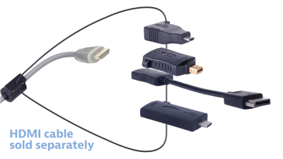 DL-AR16661 DigitaLinx Secure Adapter Ring with 4 Adapters