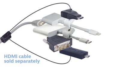 DL-AR9939 DigitaLinx Secure Adapter Ring with 5 Adapters