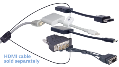 DL-AR13865 DigitaLinx Secure Adapter Ring with 5 Adapters