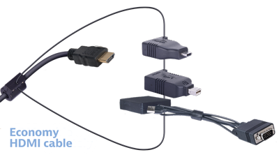 DL-AR10024-E03 DigitaLinx Secure Adapter Ring with 3 Adapters