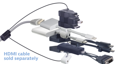 DL-AR9932 DigitaLinx Secure Adapter Ring with 9 Adapters