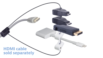 DL-AR9607 DigitaLinx Secure Adapter Ring with 4 Adapters