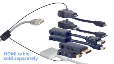 DL-AR9186 DigitaLinx Secure Adapter Ring with 9 Adapters