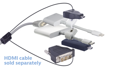 DL-AR15164 DigitaLinx Secure Adapter Ring with 5 Adapters