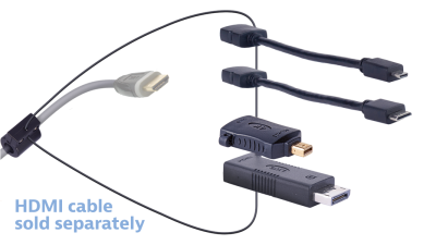 DL-AR13548 DigitaLinx Secure Adapter Ring with 4 Adapters