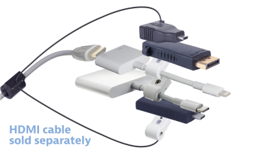 DL-AR14496 DigitaLinx Secure Adapter Ring with 5 Adapters