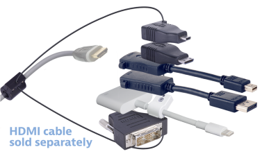 DL-AR14461 DigitaLinx Secure Adapter Ring with 6 Adapters