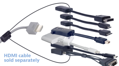 DL-AR9107 DigitaLinx Secure Adapter Ring with 7 Adapters