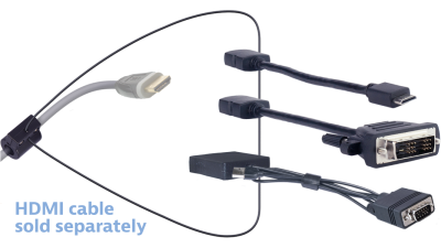 DL-AR9288 DigitaLinx Secure Adapter Ring with 3 Adapters