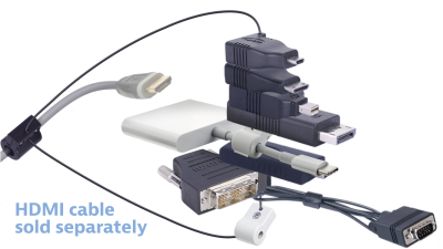 DL-AR14116 DigitaLinx Secure Adapter Ring with 8 Adapters