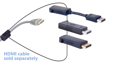 DL-AR16392 DigitaLinx Secure Adapter Ring with 3 Adapters