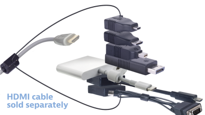 DL-AR15193 DigitaLinx Secure Adapter Ring with 7 Adapters