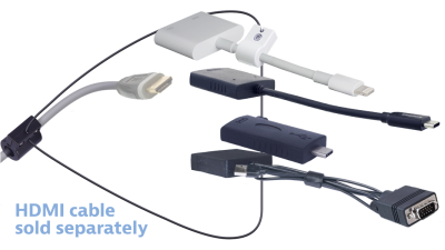 DL-AR9354 DigitaLinx Secure Adapter Ring with 4 Adapters