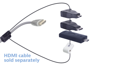 DL-AR9854 DigitaLinx Secure Adapter Ring with 3 Adapters